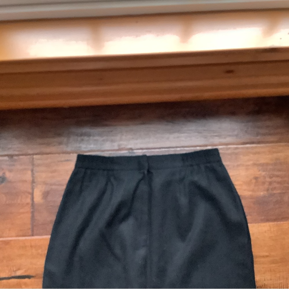 Talbots Solid Black, Lined Midi Straight Pencil S… - image 6